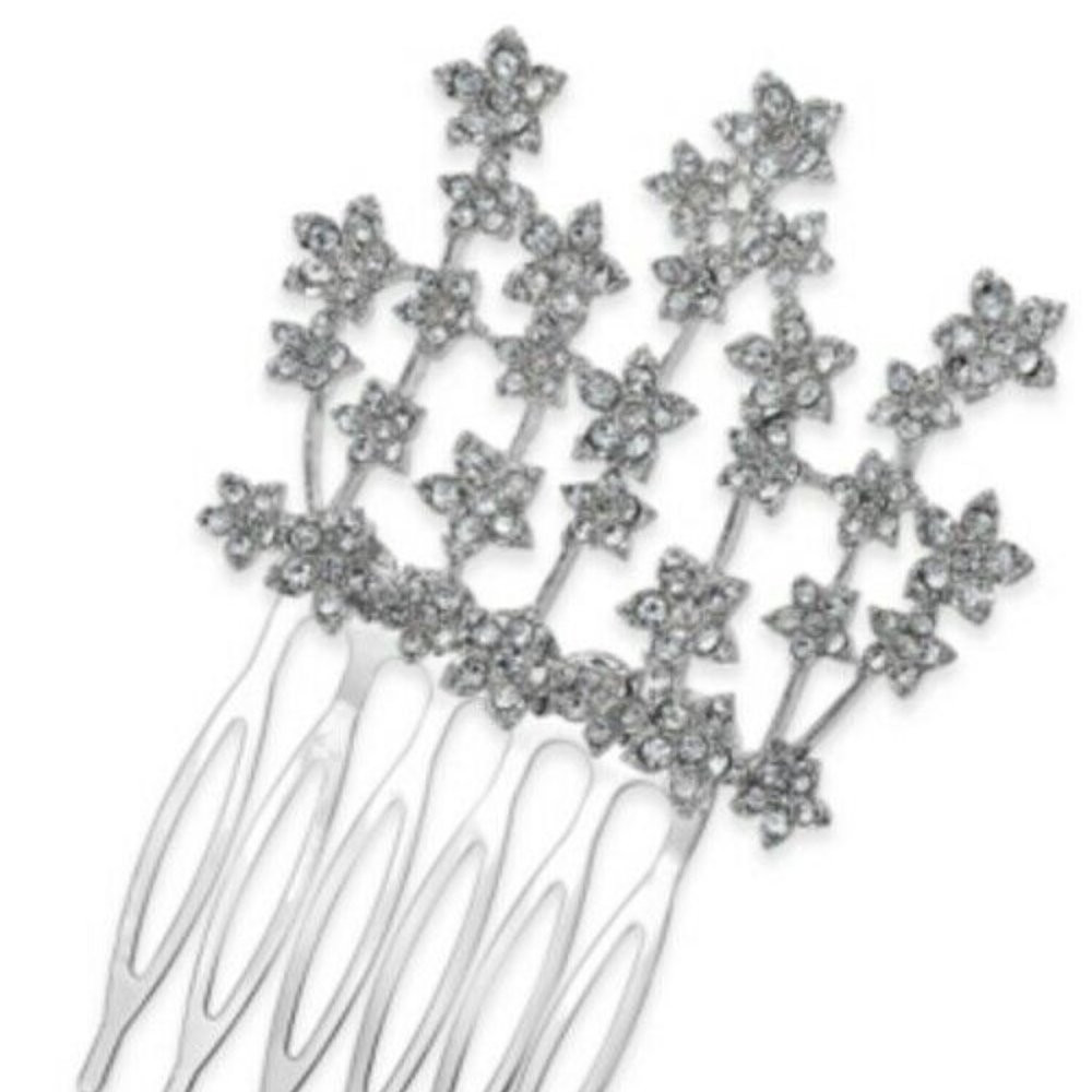 INC International Concept Crystal Flower Hair Comb